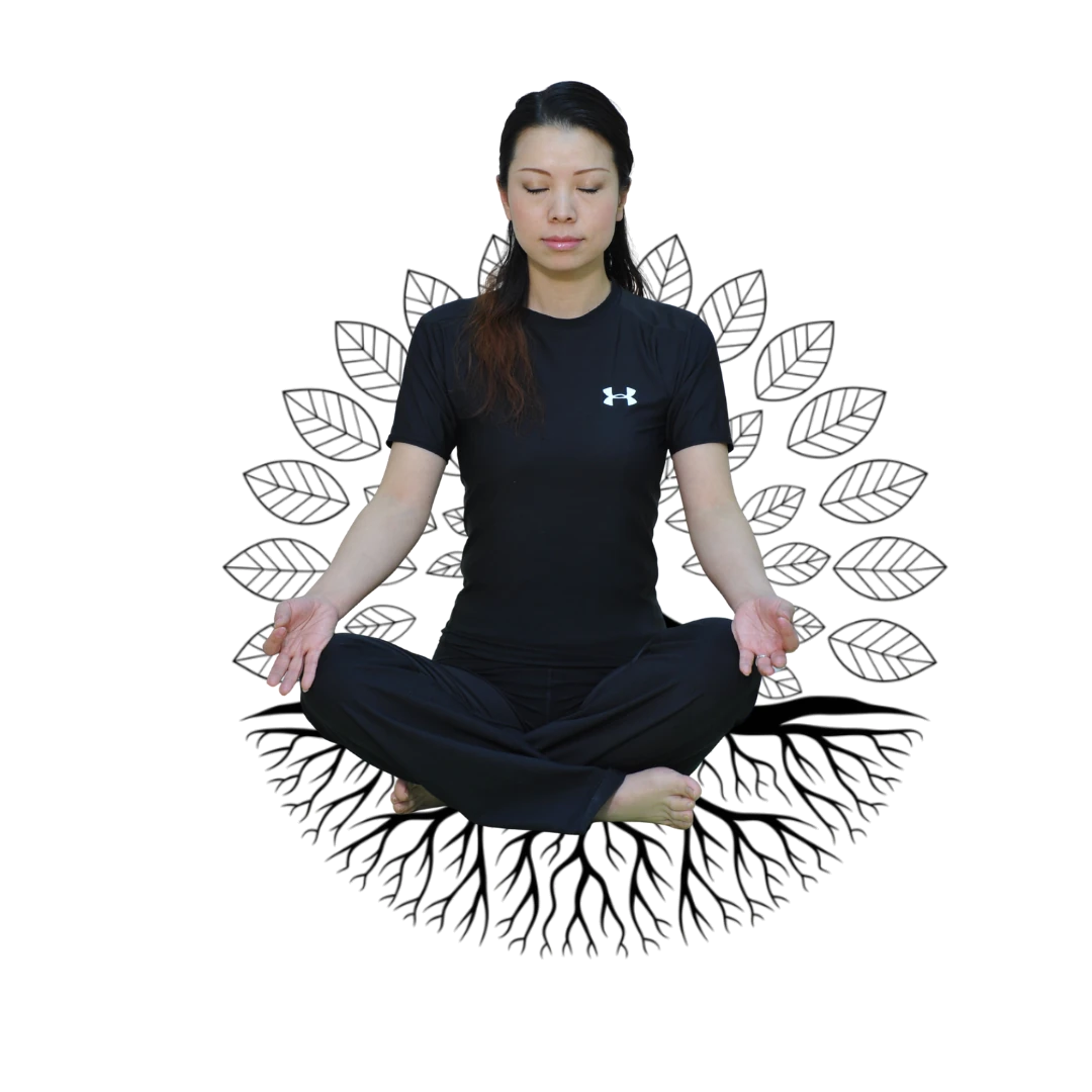 Meditation and mindfulness illustration